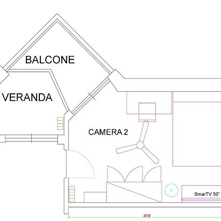 Panorama Lecce Bed & Breakfast Rom bilde