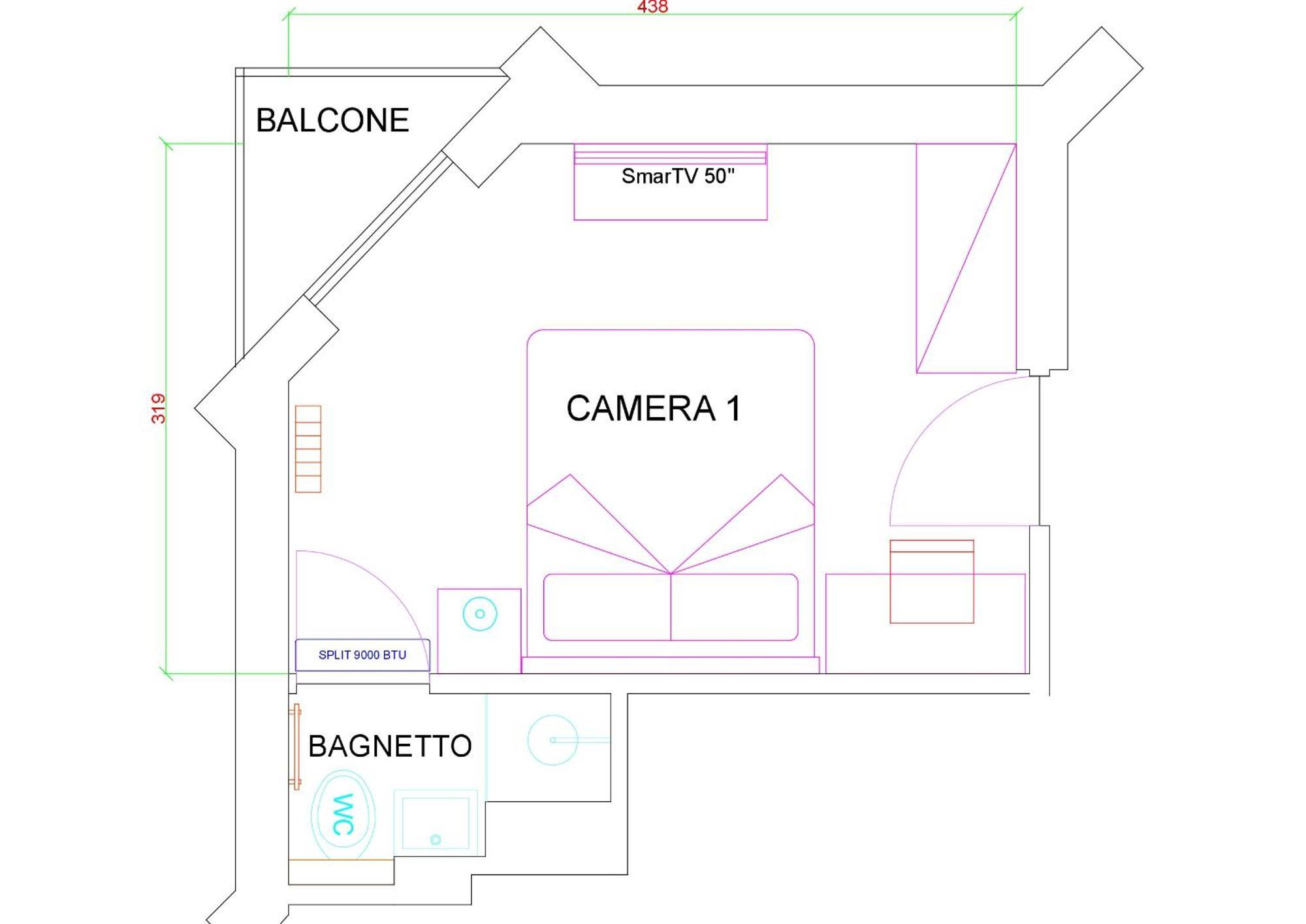 Panorama Lecce Bed & Breakfast Rom bilde